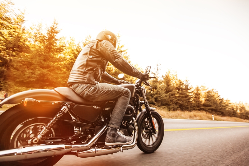 riding motorbike